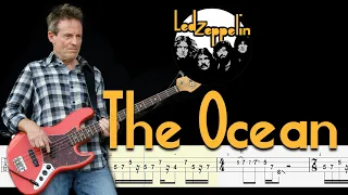 Led Zeppelin - The Ocean (Accurate Bass Tabs) By @ChamisBass