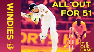 All Out For 51 | England's 3rd Lowest Test Score Ever! | From The Archive Windies vs England 2009