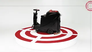 Viper AS530R mini Ride-on Scrubber Dryer at WB Floor Machines