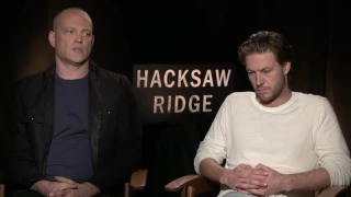 Hacksaw Ridge: Vince Vaughn & Luke Bracey Official Movie Interview | ScreenSlam