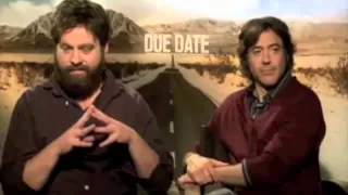 Robert Downey Jr & Zach Galifianakis moments