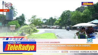 Plebisito sa paghahati sa lalawigan ng Maguindanao kasado na sa Sabado Sept 17 | SAKTO(15 Sept 2022)