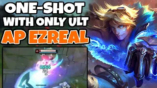 I ONE-SHOT with only AP EZREAL ULTIMATE. I didn't even know this was possible | Pekin Woof