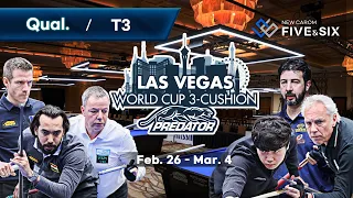 [Table 3] Las Vegas World Cup 3-Cushion 2023 - Qualification