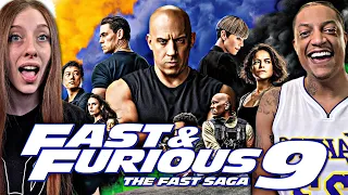 FAST & FURIOUS 9: THE FAST SAGA | Movie Reaction | My First Time Watching | YO WE WENT TO SPACE🤯😱