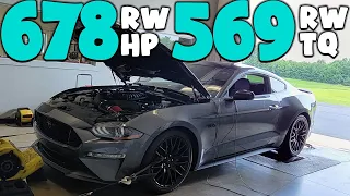 2021 MUSTANG GT (ROUSH PHASE 2 SUPERCHARGER) MANUAL TRANS DYNO AT BRENSPEED