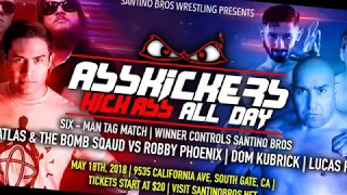 Friday May 18th in South Gate, CA., don't miss Bomb Squad vs Phoenix, Kubrick and Riley