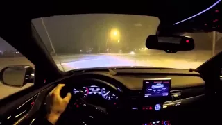 2015 Audi S8 4 0T Quattro - POV Night Drive