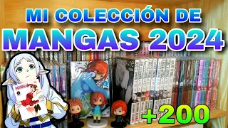 Mi colección de Mangas 2024 (+200 tomos)