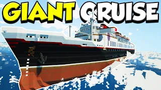 GIANT SINKING CRUISE SHIP! - Stormworks Multiplayer Top Creations - Stormworks Gameplay