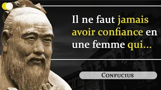 RÉVEILLEZ votre âme avec LES PLUS PROFONDES citations de Confucius, ICÔNE DE LA PHILOSOPHIE CHINOISE