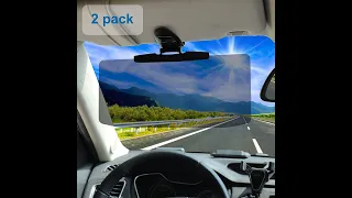 LUKETURE Universal Anti Glare Sun Visor Extender