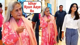 Jaya Bachchan SHOUTS At Paparazzi For Clicking Grand Daughter Navya Naveli Pics