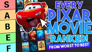 EVERY PIXAR Movie Ranked From WORST To BEST (2022)
