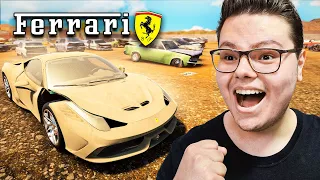 ACHEI UMA FERRARI no FERRO VELHO! VAMOS REFORMAR!! - Car Mechanic Simulator 2021