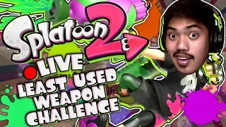 🔴 Least Used Weapon Challenge! Happy Splatturday!