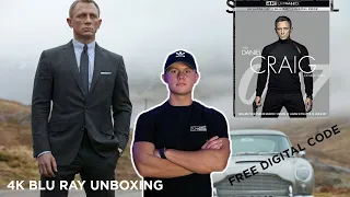 007: The Daniel Craig Collection 4K Blu Ray Unboxing Free Digital Code!!!
