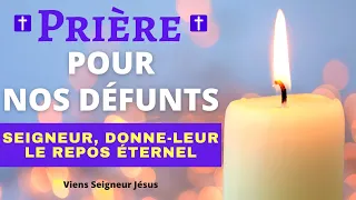 PRIÈRE POUR NOS DÉFUNTS ✨Prière pour le repos d'une âme 🙏 Prière Catholique Chrétienne