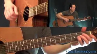 Wild Horses Guitar Lesson - The Rolling Stones - Acoustic