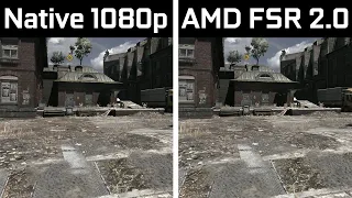 Dying Light 2 (v1.50) - GTX 1050 Ti - AMD FSR 2.0 - Benchmark Comparison