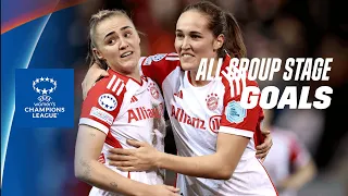 All FC Bayern München Goals from the 2023/24 UWCL Group Stage