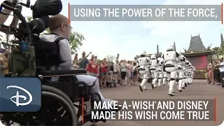 Liam Joins the March of the First Order at Disney's Hollywood Studios