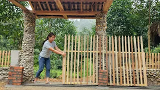 How to make Beautiful Wooden Doors for House Gates | Farm development - Phùng Thị Chài