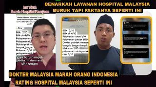 WANITA INDONESIA BUAT MARAH NETIZEN MALAYSIA RATING HOSPITAL SEPERTI INI