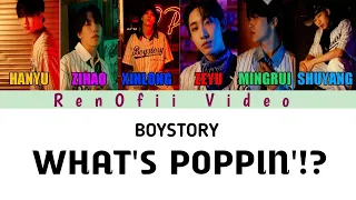 BOYSTORY - WHAT'S POPPIN' COLOR CODED LYRICS (Indo sub.)