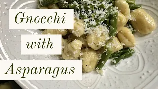 Gnocchi with Asparagus || Cara Di Falco || Cara's Cucina