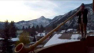 Alp horn music in Leavenworth,WA.