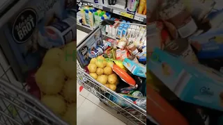 Запкупка на 103 еаро в Германии. Как сэкономить. Что купили.lidl plus app.