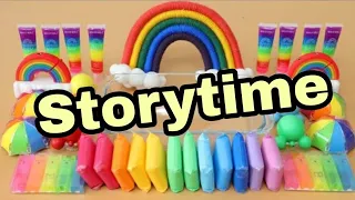 Storytime!🌟COMO PERDÍ MI VIRGINIDAD🥵🤭(parte 1)/slime con historias [Mi StoryTime]🌈