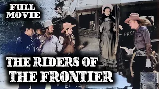 RIDERS OF THE FRONTIER | Tex Ritter | Full Western Movie | English | Wild West | Free Movie