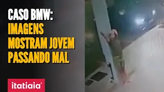 CASO BMW: IMAGENS MOSTRAM JOVEM PASSANDO MAL EM BALNEÁRIO CAMBORIÚ