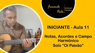 TOQUE VIOLA CAIPIRA - INICIANTES Aula 11 #comeceagora