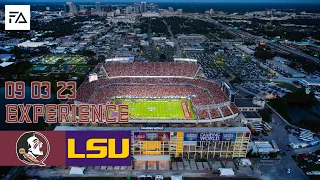 Florida State Football Experience vs LSU 2023 (Live Crowd Atmosphere)