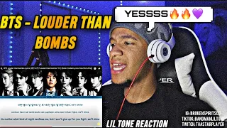 MY FAVORITE MUSIC GROUP🔥‼️ BTS - LOUDER THAN BOMBS | LIL TONE 63 REACTION