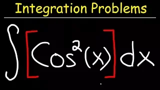 Integral of cos^2x