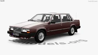 Volvo 760 GLE 1982 3D model by 3DModels.org