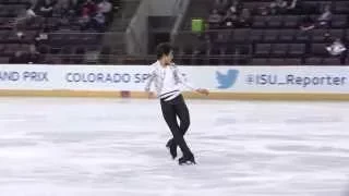 2015 ISU Jr. Grand Prix- Colorado Springs Men Short Program Nathan CHEN (USA) Interview