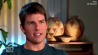 Footage of 'terrifying' Tom Cruise staring down 60 Minutes journalist goes viral - full