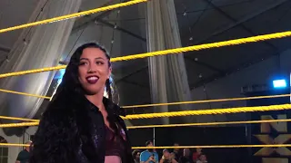 Indi Hartwell NXT Debut (Entrance)  - NXT Ocala 11/7/2019