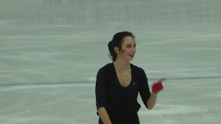 Елизавета Туктамышева ПП Контрольные прокаты 2019-2020 Elizaveta Tuktamysheva FP Open Skates