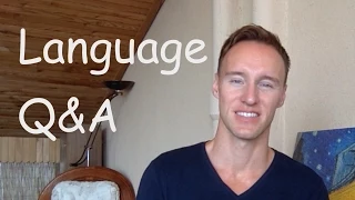Language learning Q&A