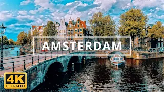 Amsterdam, Netherlands 🇳🇱 | 4K Drone Footage