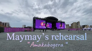 Maymay’s rehearsal of Amakabogera - 1MX London 2023