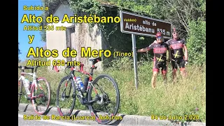 Subida al Alto de Aristébano y Altos de Mero, ( Asturias ) 04/07/2020