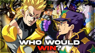 DIO Brando vs Jotaro Kujo | FULL POWER REMATCH