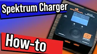 How to set up and use a Spektrum charger.